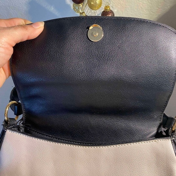 Nine West Black, Brown, and Cream Crossbody Bag - Picture 9 of 13